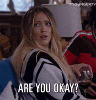 Are You Okay Hilary Duff GIF by YoungerTV
