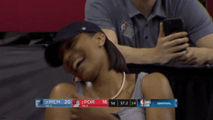 a'ja wilson laughing GIF by NBA