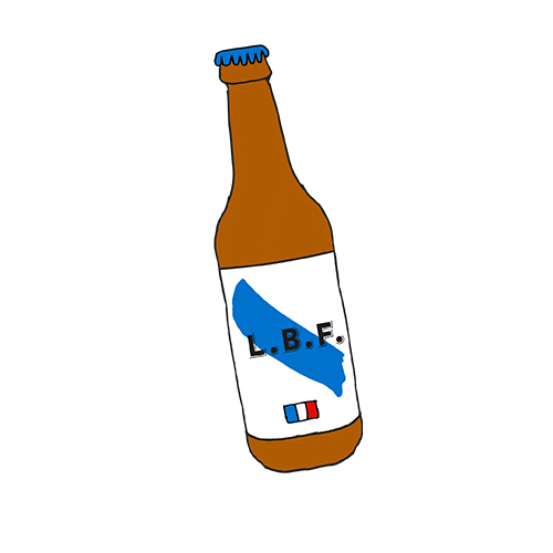 Party Beer Sticker