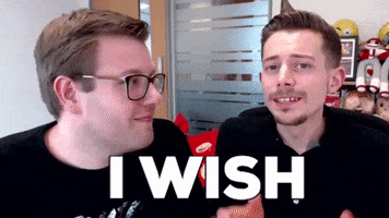 I Wish GIF by Andrew and Pete