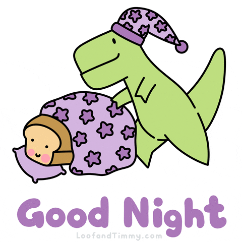 Sleepy Good Night GIF by Loof and Timmy