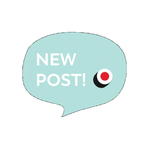 Sushi Roll New Post Sticker