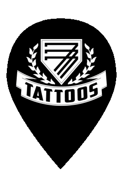 777 Tattoos Sticker