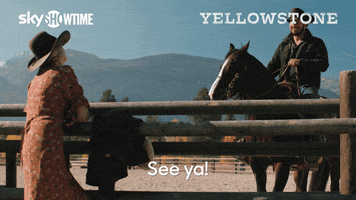 Horse Goodbye GIF by SkyShowtime