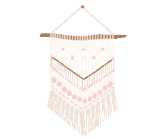 Macrame Hecho A Mano Sticker