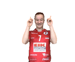 Swipeup Handball Sticker by Fredriksstad Blad