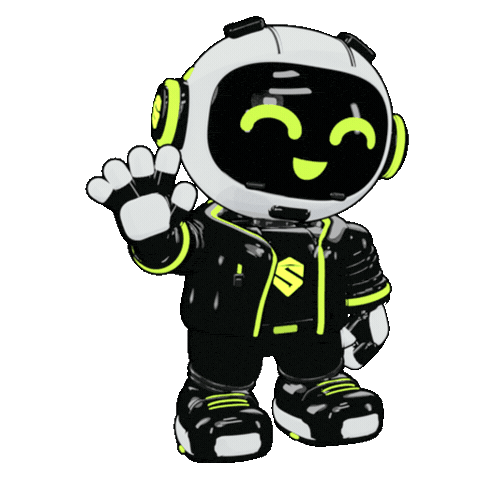 Wave Hello Sticker by ShanGyi VPN
