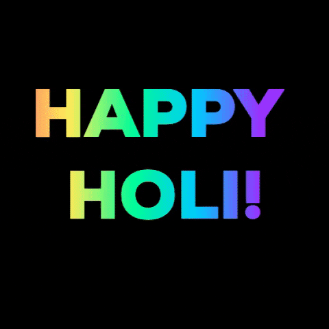 holi festival colors GIF by Justin