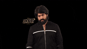 Kgf #Swag #Yash #Excel #Anger #Furious #Rage #Attitude #Chalchal #Jaana #Goaway #Movie #Film GIF by KGF