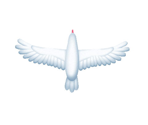 Flying Fly Away Sticker by LWZ