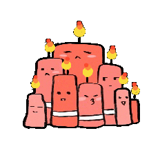 Candle Sticker by MG