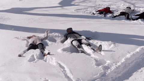 Winter Love Story Snow Gif By Hallmark Channel Find Share On Giphy