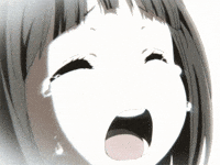 anime yelling gif