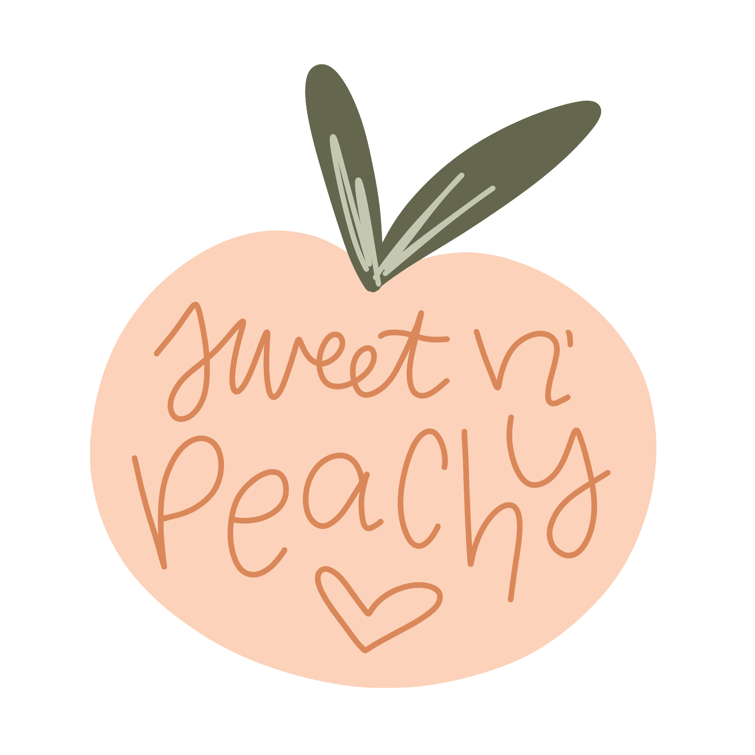 Peach Sticker by Allyson Johnson for iOS & Android | GIPHY