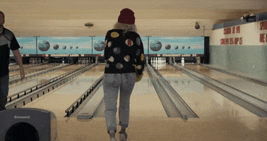 bowling perfect version GIF by Hardly Art