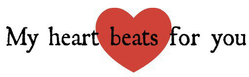 love heart beat gif