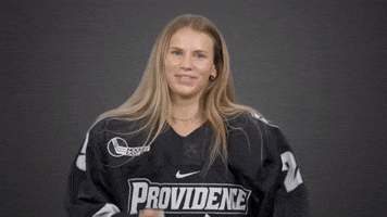 Hockey Kiss GIF by Providence Friars
