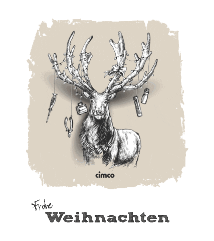 Christmas Sticker by CIMCO Werkzeuge