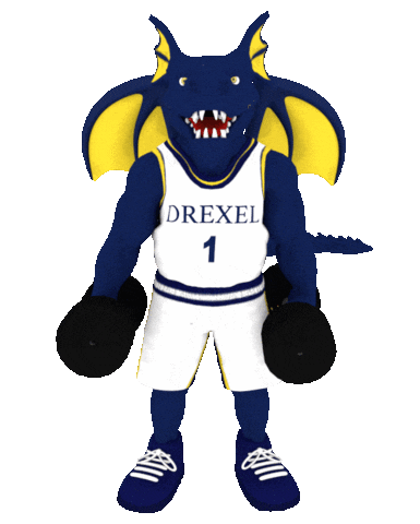 Drexel Dragons Looks Sticker by AFFOA