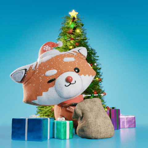 Happy Merry Christmas GIF by The Plooshies