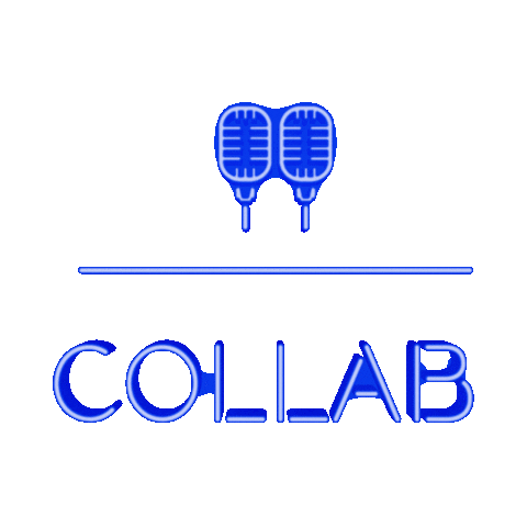 Electric Blue 3D Sticker by Rainhouse