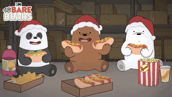 Hungry Merry Christmas GIF by Cartoon Network