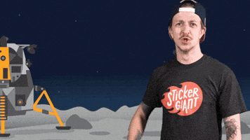 Outer Space GIF by StickerGiant Outer Space GIF by StickerGiant