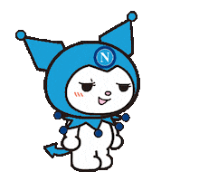 Napoli Kuromi Sticker