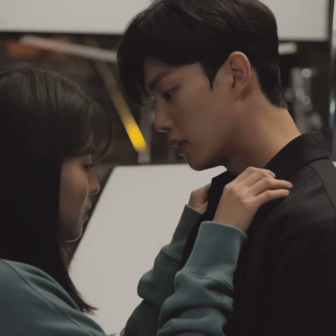 Song Kang Kiss GIF