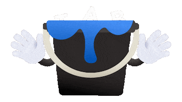 The Art Bucket Sticker