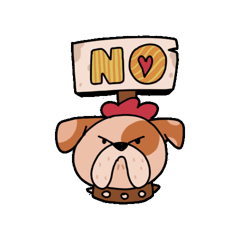 Dog No Sticker
