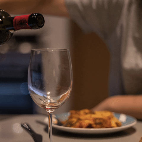 Drink Wine GIF by Pasta By Post