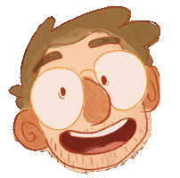 Happy Sticker