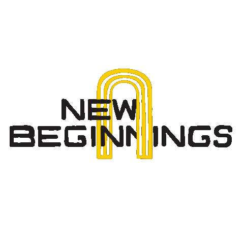 New Beginnings Sticker by Plywood People