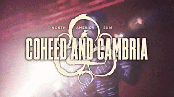 live music rock GIF by Coheed and Cambria