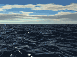 3d waves GIF