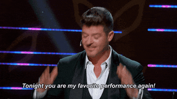 robin thicke the masked singer GIF by Fox TV