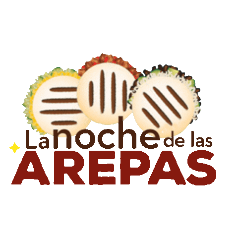 Comida Arepa Sticker by Cuáles Cambures