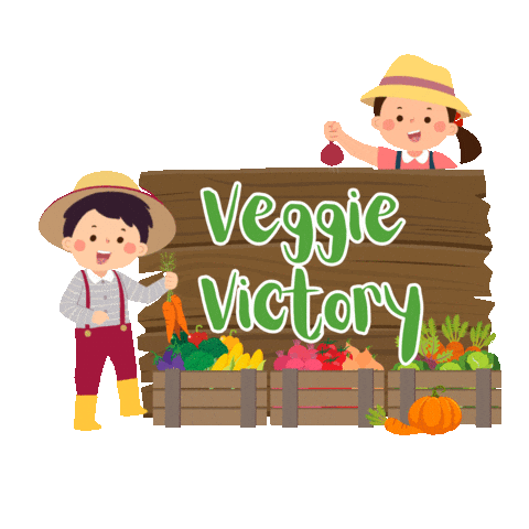 Veggie Vegetable Sticker by appletreeps