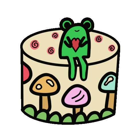 Frog Sticker