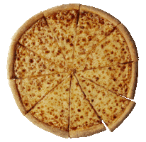 Cheese Pizza Eating Sticker by Dominos UK