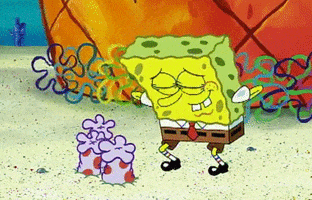 nickelodeon flowers spongebob squarepants spring smelling