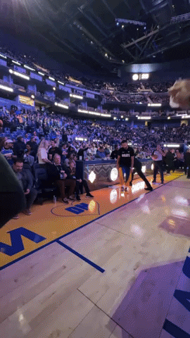 Golden State Warriors Jump GIF by NBA