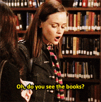 books nerd library gilmore girls alexis bledel