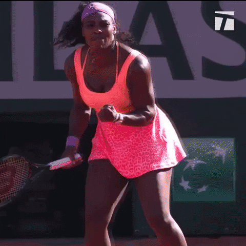 serena williams djokovic GIF by Tennis Channel