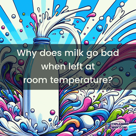 Spoiled Milk Room Temperature GIF by ExplainingWhy.com