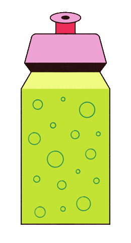Water Bottle Drinking Sticker