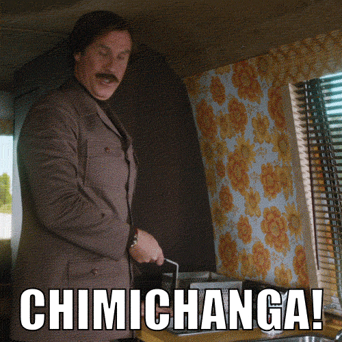 Will Ferrell Chimichangas GIF by Anchorman Movie