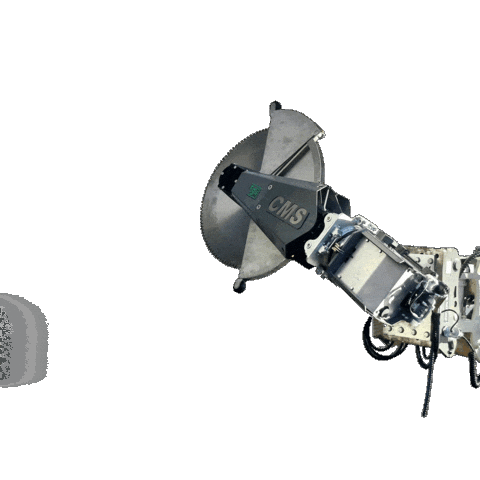 Baggersäge Sticker by Gebrüder Egli Maschinen AG