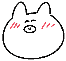 Pig すき Sticker